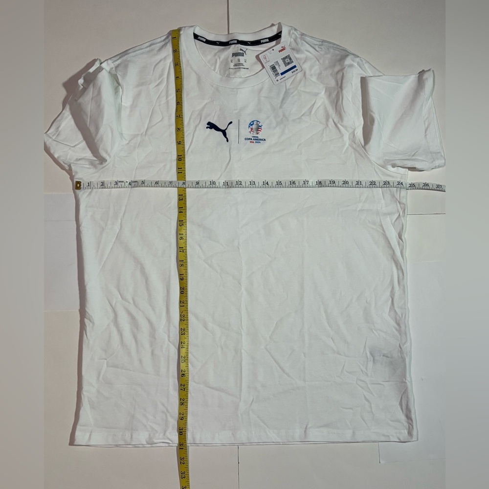 Puma Cumbre Copa America 2024 Official Logo Soccer Football Shirt 763916-01 - Picture 16 of 16